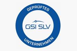 GSI-SLV-Guetesiegel - Grüftes Unternehmen
