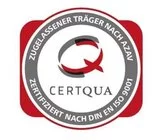 Logo Certqua - Zugelassener Träger nach AZAV